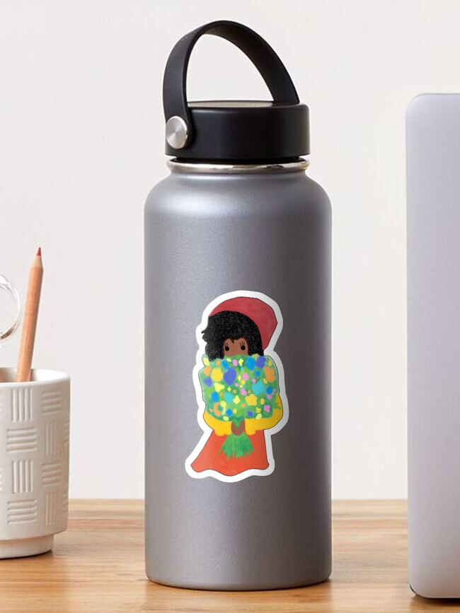 Flower Girl Water Bottle