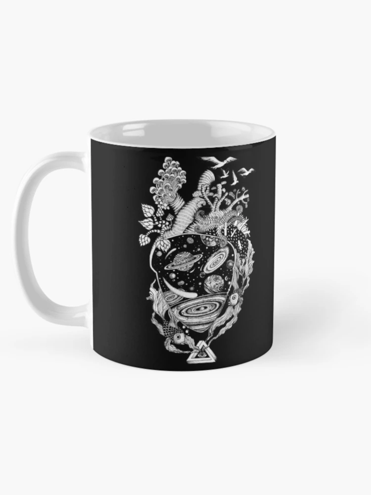 Thumbnail 5 of 6, Coffee Mug, Space Heart designed and sold by Ruta.