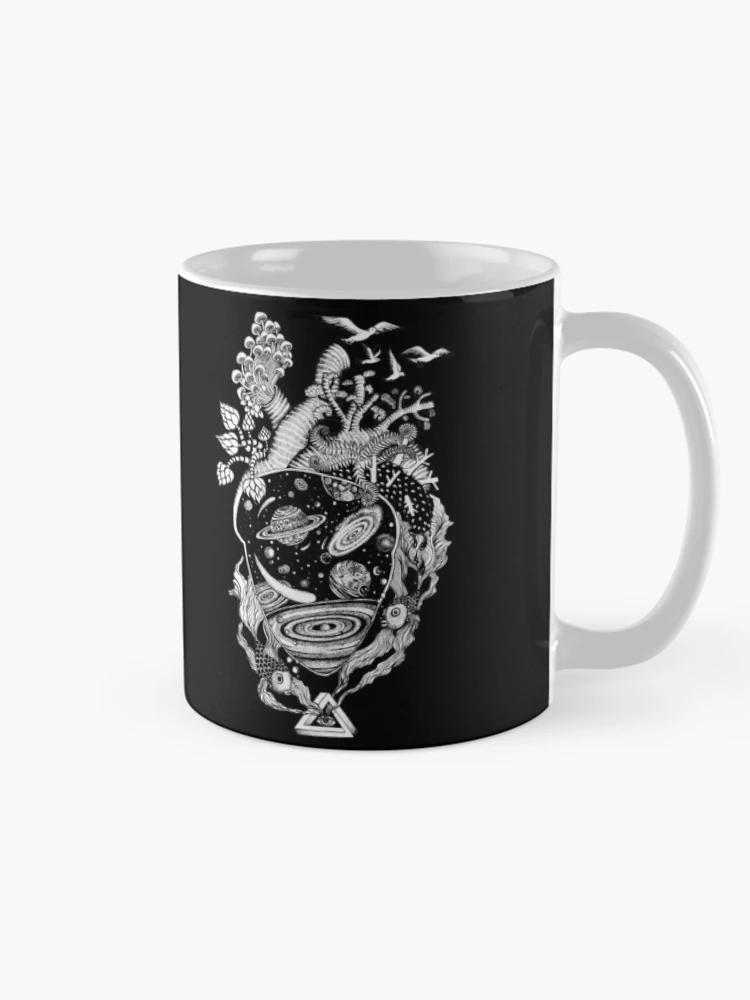 Thumbnail 3 of 6, Coffee Mug, Space Heart designed and sold by Ruta.
