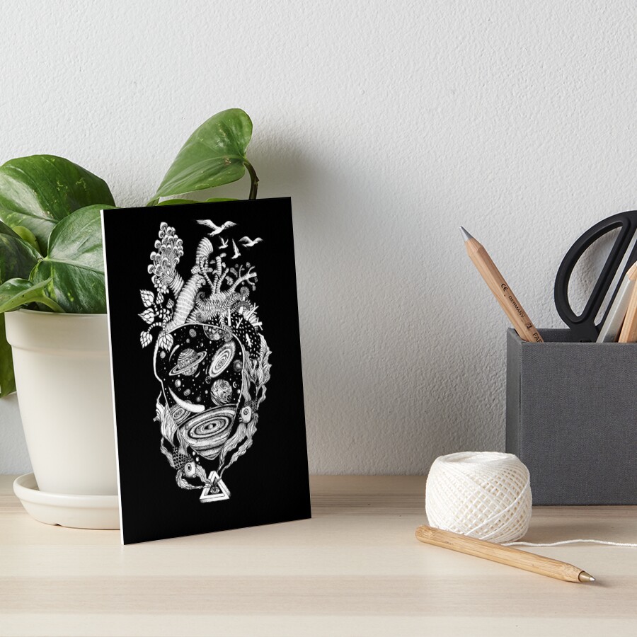 Item preview, Art Board Print designed and sold by Ruta.