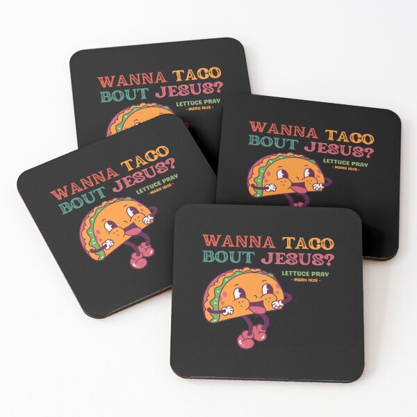 Item preview, Wanna Taco Bout Jesus Funny Christian God Quotes About Jesus designed and sold by Moremonclub.
