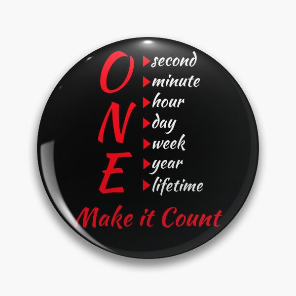 Item preview, One - Make It Count designed and sold by Rusty-Gate98.