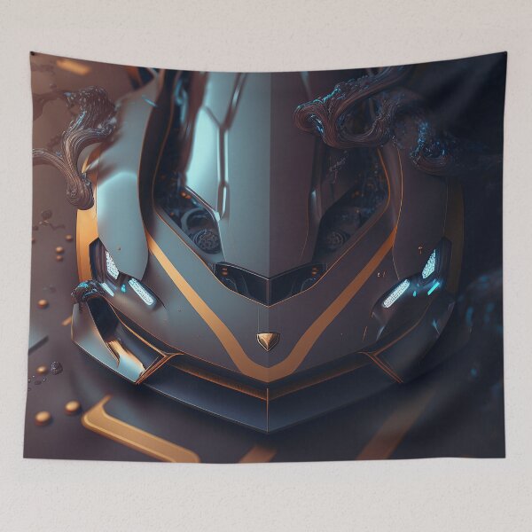 Item preview, Super car abstract artwork designed and sold by BIBIHOX.