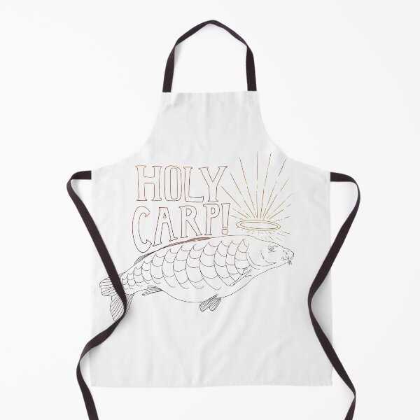 Aperçu de l'œuvre Dessin au trait Holy Carp Fish Design créée et vendue par AHappyScavenger.