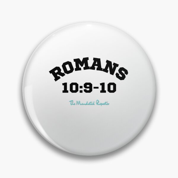 Item preview, Romans 10:9-10 - White designed and sold by TheReporter1.