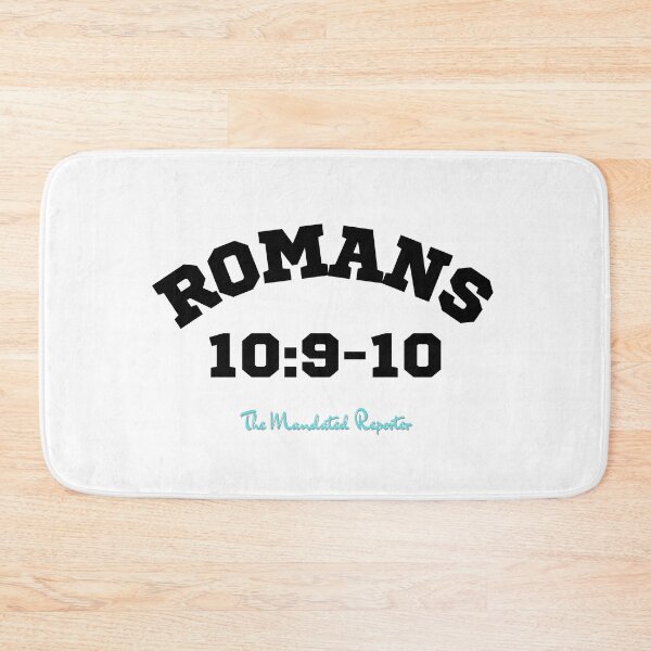 Item preview, Romans 10:9-10 - White designed and sold by TheReporter1.
