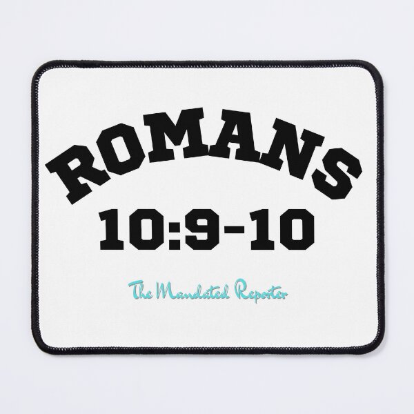 Item preview, Romans 10:9-10 - White designed and sold by TheReporter1.