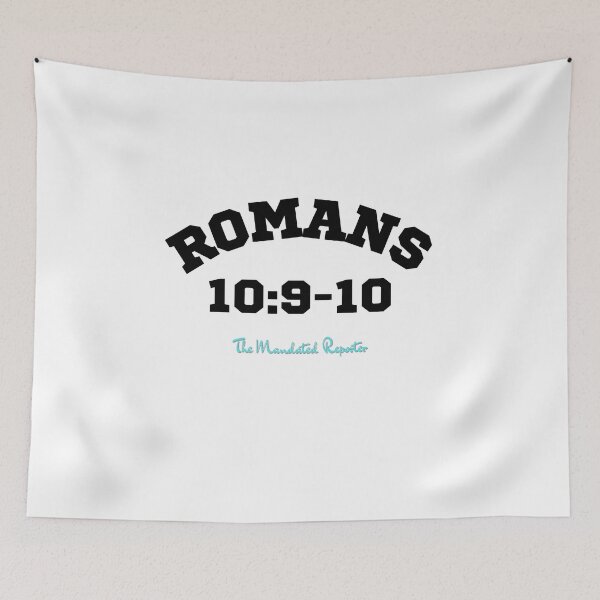 Item preview, Romans 10:9-10 - White designed and sold by TheReporter1.