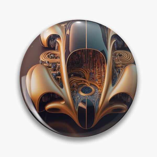Item preview,  golden Supercar abstract artwork designed and sold by BIBIHOX.