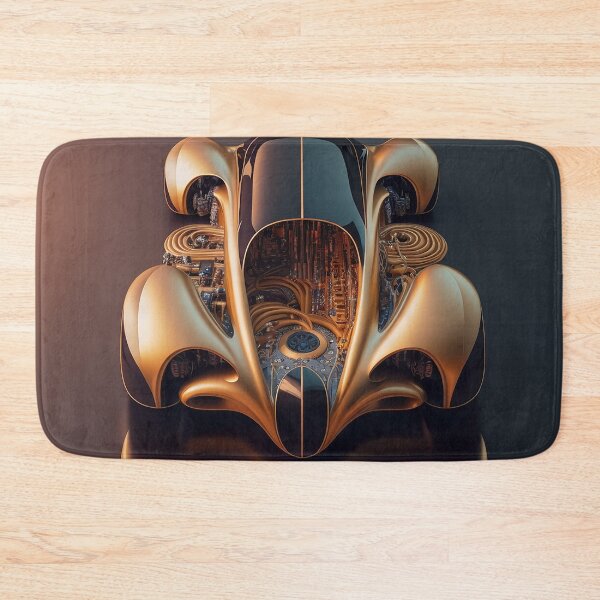 Item preview,  golden Supercar abstract artwork designed and sold by BIBIHOX.