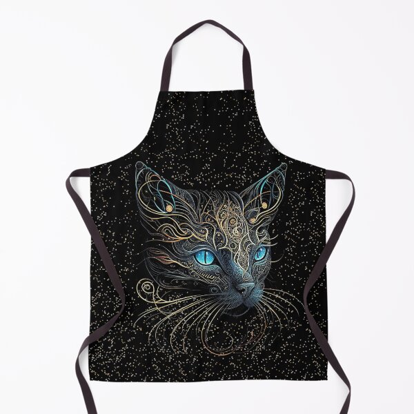 Item preview, mystical cat designed and sold by Uneautrevie.