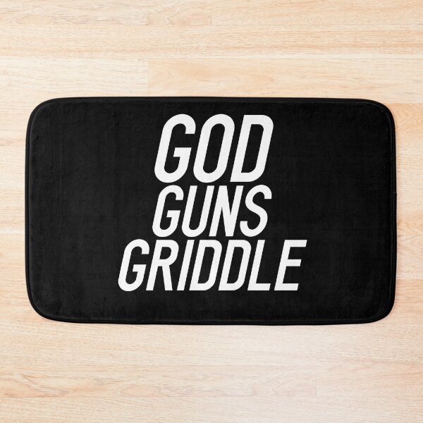 Item preview, God Guns Griddle designed and sold by Sheepherder120.