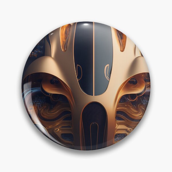 Item preview,  golden Supercar abstract artwork designed and sold by BIBIHOX.