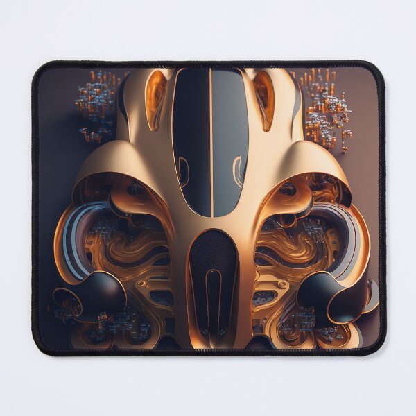 Item preview, golden Supercar abstract artwork designed and sold by BIBIHOX.