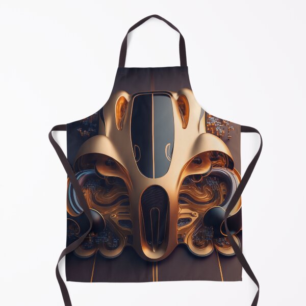 Item preview, golden Supercar abstract artwork designed and sold by BIBIHOX.