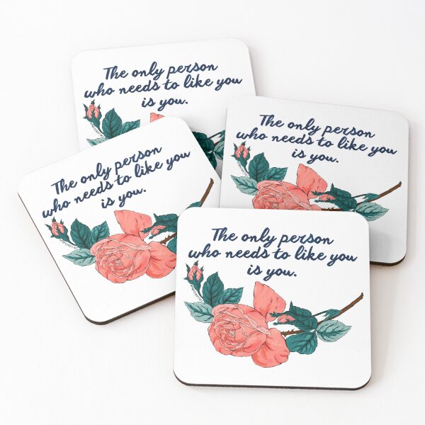 Item preview, The only person who needs to like you is you designed and sold by fabfeminist.