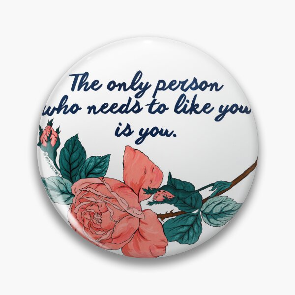 Item preview, The only person who needs to like you is you designed and sold by fabfeminist.