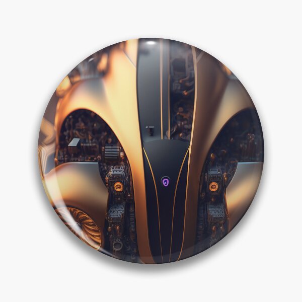 Item preview,  golden Supercar abstract artwork designed and sold by BIBIHOX.