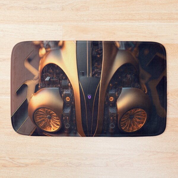 Item preview,  golden Supercar abstract artwork designed and sold by BIBIHOX.