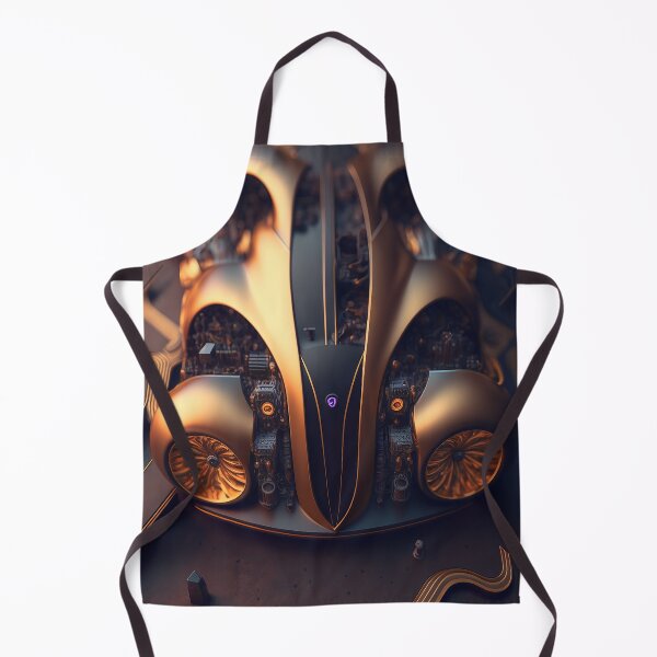 Item preview, golden Supercar abstract artwork designed and sold by BIBIHOX.