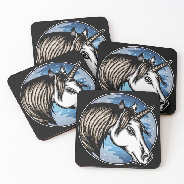 Item preview, Unicorn at night designed and sold by WODEXZ.