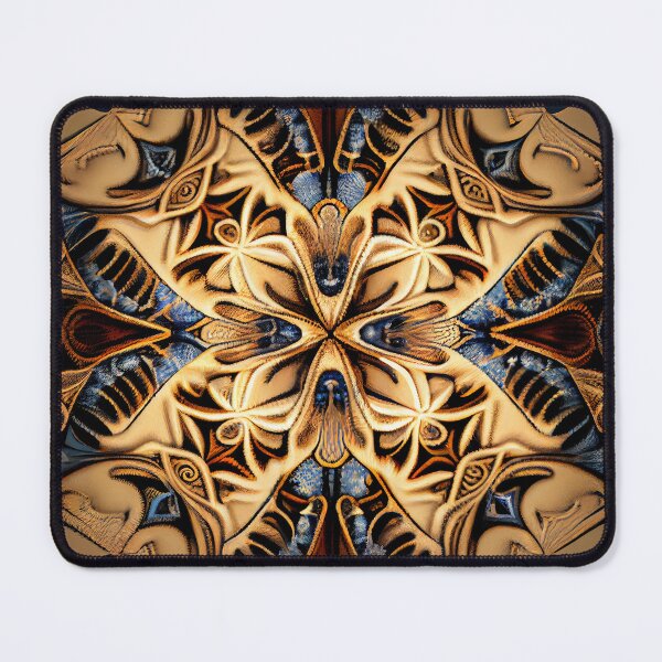 Artikelvorschau, Symmetrical Surreal Balanced Extreme Western Pattern Digital Painting entworfen und verkauft von CodeAndColors.