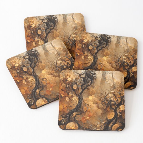 Item preview, Copper bare trees forming the roots of life designed and sold by Michael Bollin.