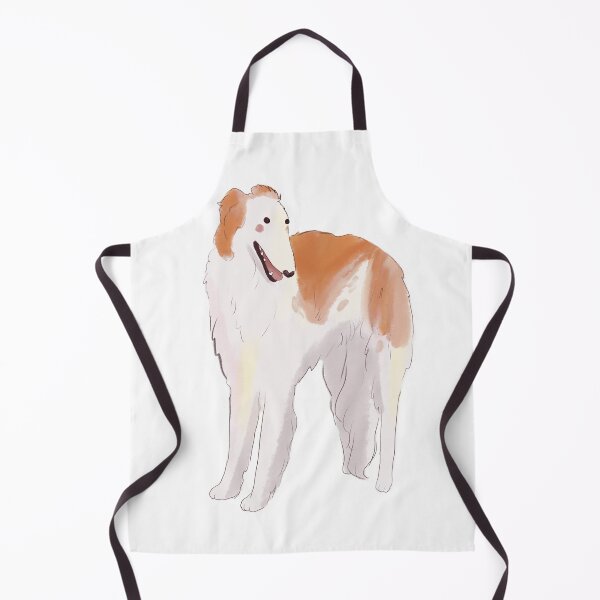 Item preview, borzoi watercolor art designed and sold by Mayarart.