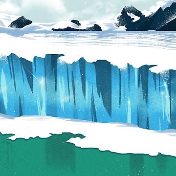Artwork thumbnail, Perito Moreno, Patagonia by Dreamerisa