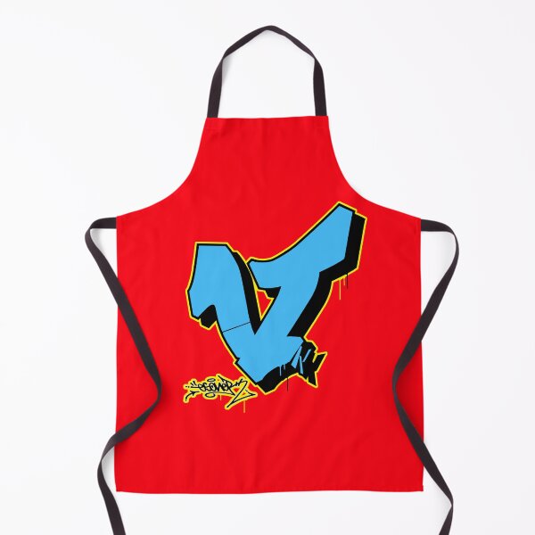 Item preview, BLUE LETTER V BY ESONE URBAN GRAFFITI STREET STYLE  designed and sold by GraffitiBomberZ.
