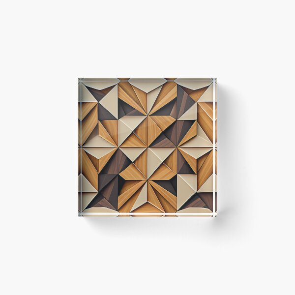 Artikelvorschau, Irregular Wood Saturated Geometric Transitional Pattern Digital Painting entworfen und verkauft von CodeAndColors.