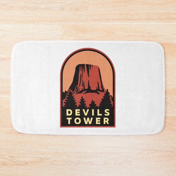 Item preview, Devils Tower WY National Monument designed and sold by HalpinDesign.