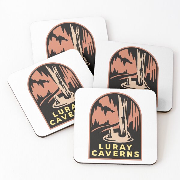 Item preview, Luray Caverns VA Retro Badge designed and sold by HalpinDesign.