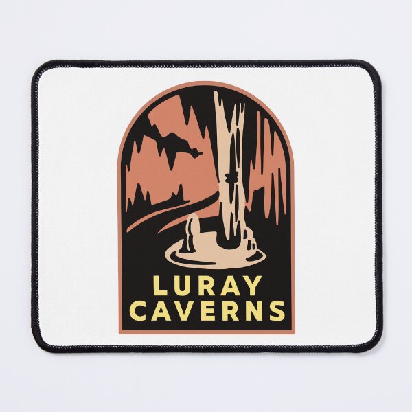 Item preview, Luray Caverns VA Retro Badge designed and sold by HalpinDesign.