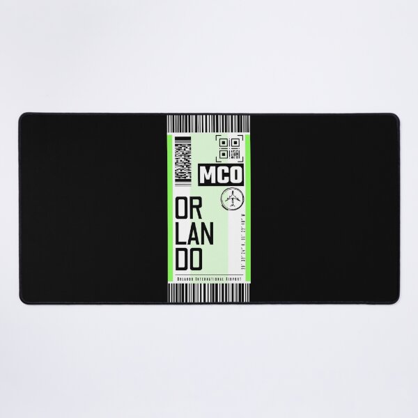 Item preview, ORLANDO MCO classic luggage tag airport stickers designed and sold by LeddsoDello.