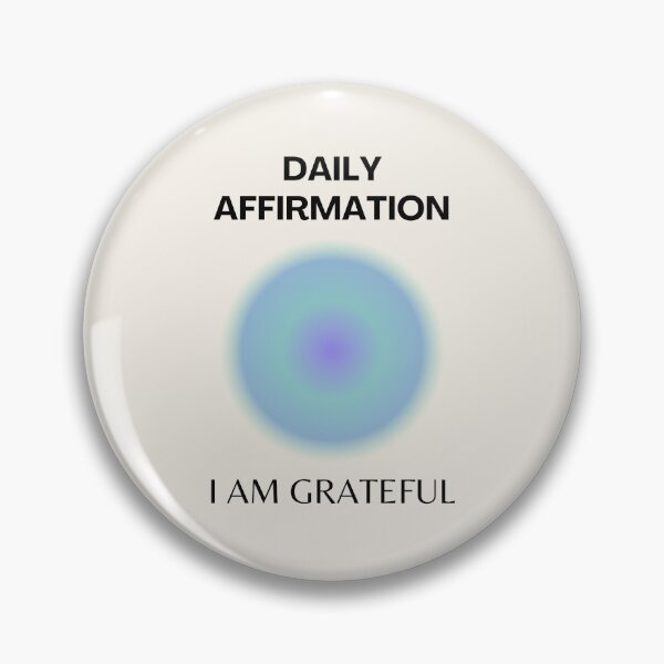 Aperçu de l'œuvre Affirmation quotidienne, Affirmation positive, Positif, Spirituel, Aura Gradient Art créée et vendue par Magic Love Art Print.