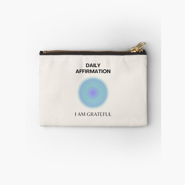 Aperçu de l'œuvre Affirmation quotidienne, Affirmation positive, Positif, Spirituel, Aura Gradient Art créée et vendue par Magic Love Art Print.