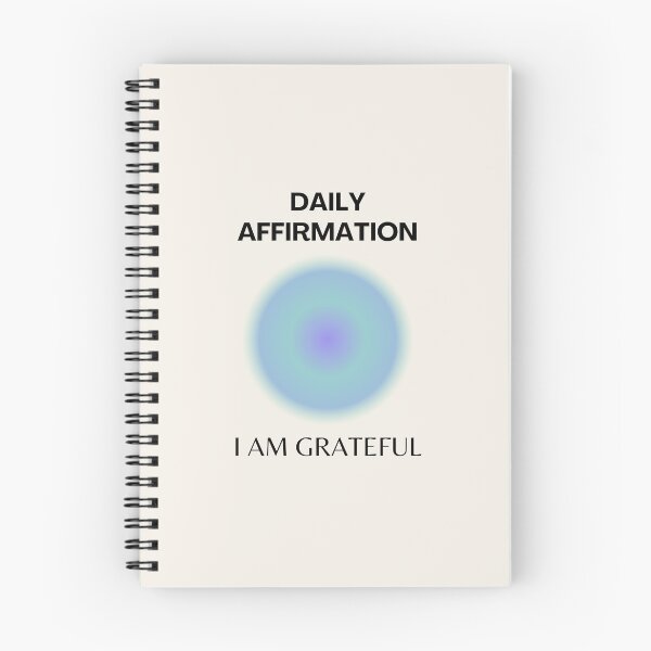 Item preview, Daily Affirmation, Positive Affirmation, Positive, Spiritual, Aura Gradient Art designed and sold by Magic Love Art Print.