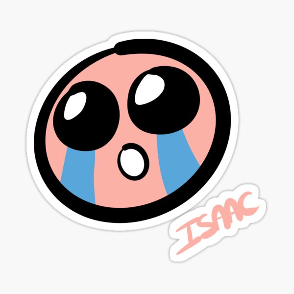 "Isaac - The Binding of Isaac" Sticker for Sale by Stan0nyme | Redbubble