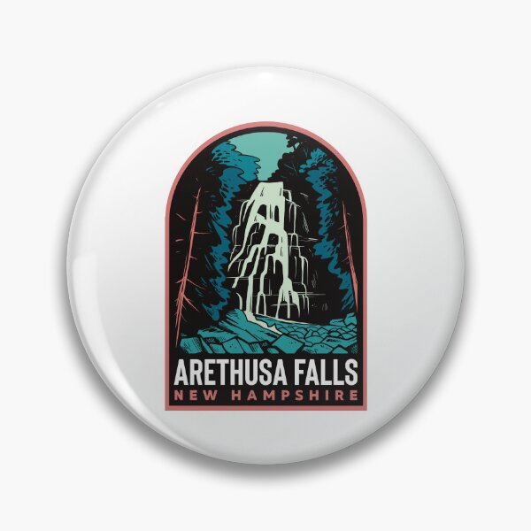 Item preview, Arethusa Falls New Hampshire Retro designed and sold by HalpinDesign.