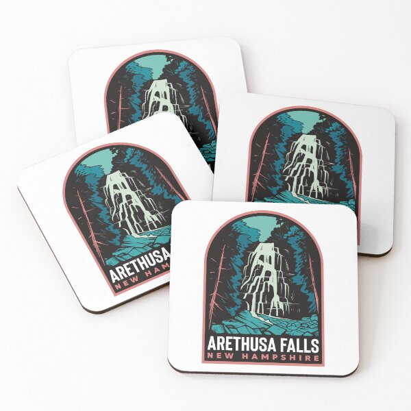 Item preview, Arethusa Falls New Hampshire Retro designed and sold by HalpinDesign.