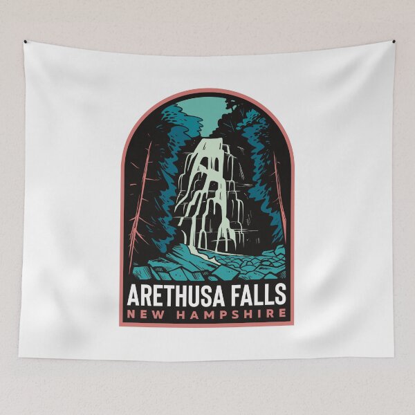 Item preview, Arethusa Falls New Hampshire Retro designed and sold by HalpinDesign.