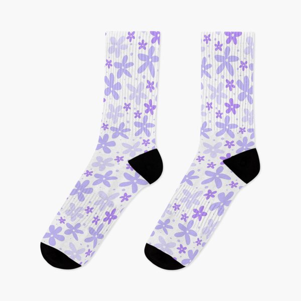 Item preview, Purple Flower Pattern designed and sold by Claudia McBain.