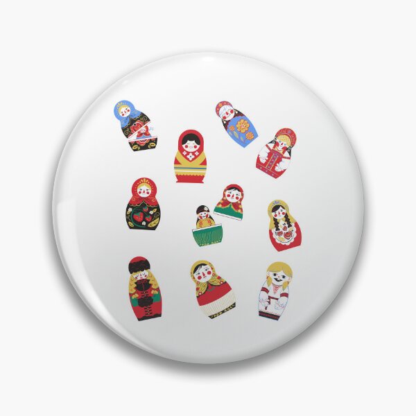 Item preview, Russian nesting dolls. Stickers. designed and sold by Rowbic.