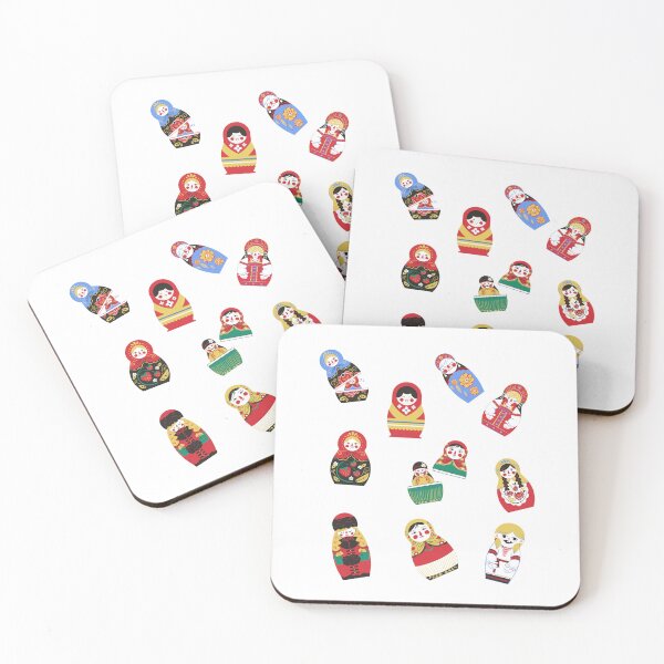 Item preview, Russian nesting dolls. Stickers. designed and sold by Rowbic.