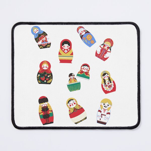 Item preview, Russian nesting dolls. Stickers. designed and sold by Rowbic.