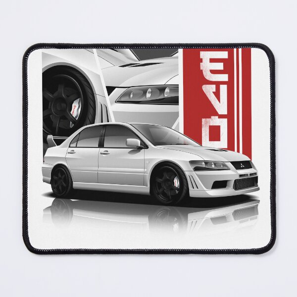 Item preview, White Lancer Evo 7 designed and sold by WidyArtwork.