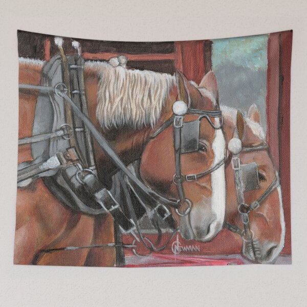 Item preview, Horses of Mackinac Island designed and sold by Curtisnewmanart.