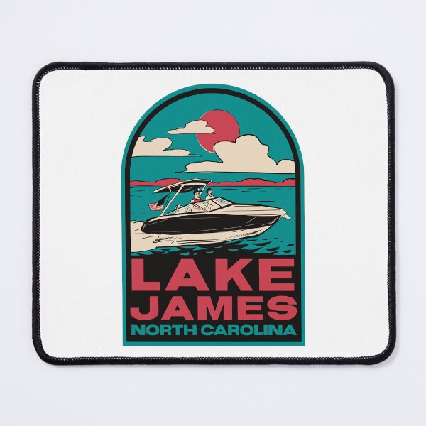 Item preview, Lake James NC Vintage Boating designed and sold by HalpinDesign.