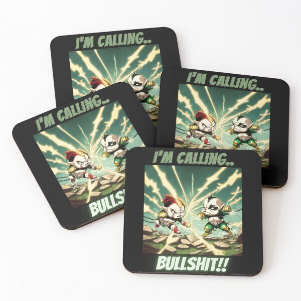 Item preview, Anime Bulldog-Im Calling Bullshit designed and sold by letsgetinspired.